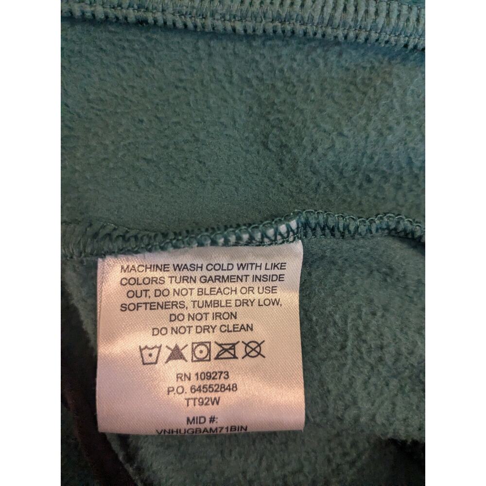 Fighting Irish Fleece Blend Jacket Women XS Kelly Green Full Zip - Picture 7 of 7